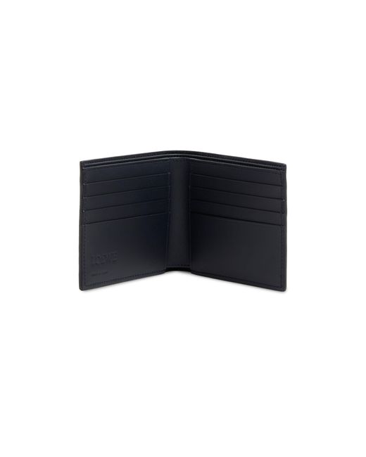 Loewe Blue Two-Fold Wallet for men