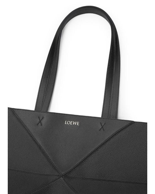 Loewe Black Medium-Sized Horizontally Folding Handbag