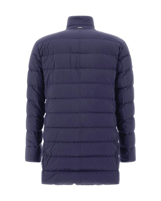 Herno Blue Il Cappotto for men