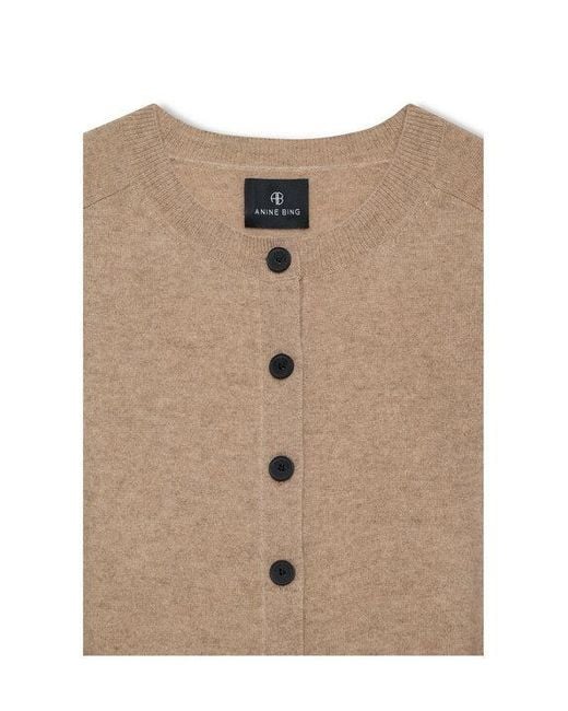 Anine Bing Natural Joye Cardigan