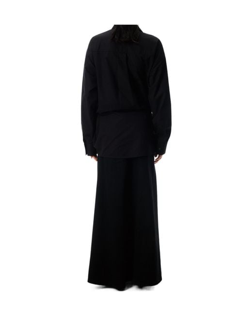 Alexander Wang Black Pre-Styled Wrapped Mini Dress