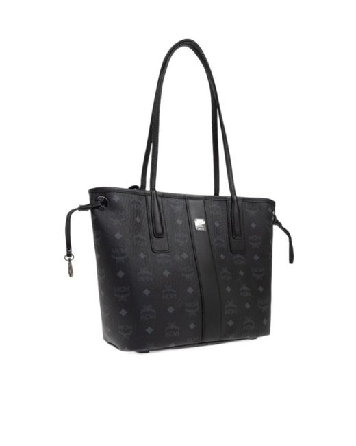 MCM Black Small Liz Tote Bag