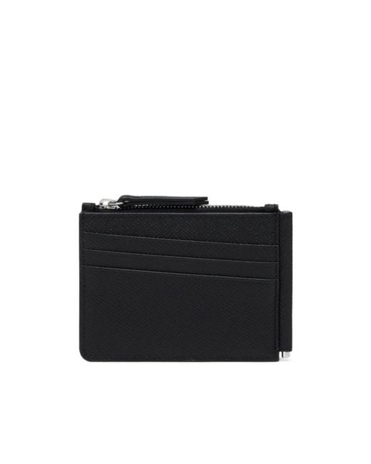 Maison Margiela Black Slim Pincer Wallet