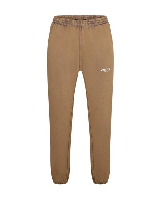 Represent Natural Logo Track Pants for men