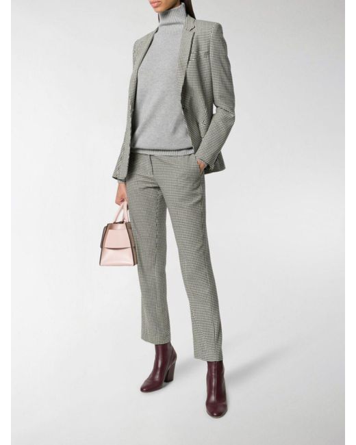Max Mara Gray Turtleneck Pullover