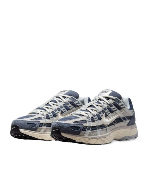 Nike Multicolor P 6000 Mesh Sneakers for men