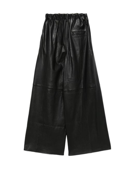 Alysi Black Belt Loops Slacks