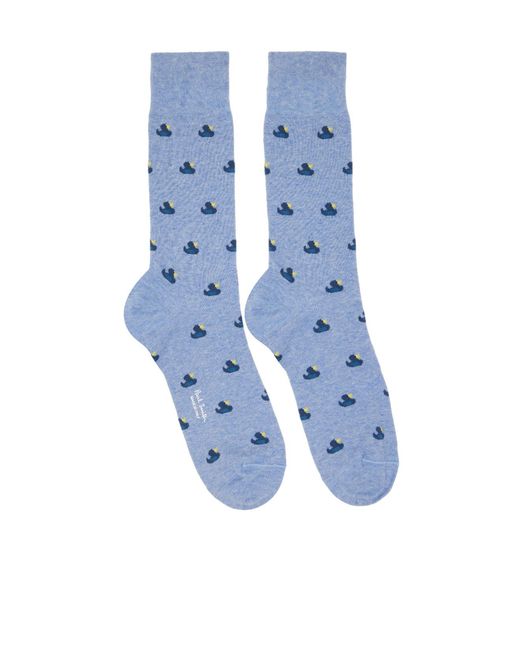 Paul Smith Pink Three Pairs Of Multi-Colored Patterned Mid-Calf Socks for men