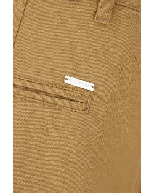 DSquared² Natural Straight-Leg Trousers for men