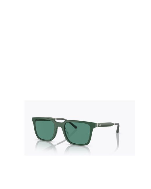Oliver Peoples Green X Roger Federer Mr. Federer Square-Frame Sunglasses for men