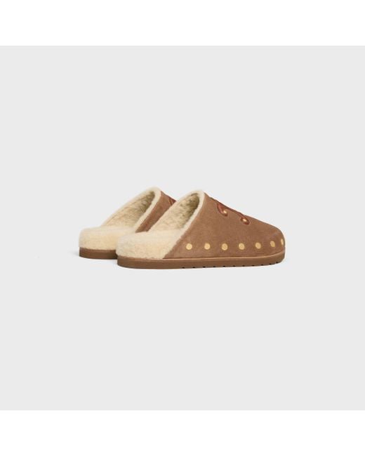 Céline Brown Pitea Clog