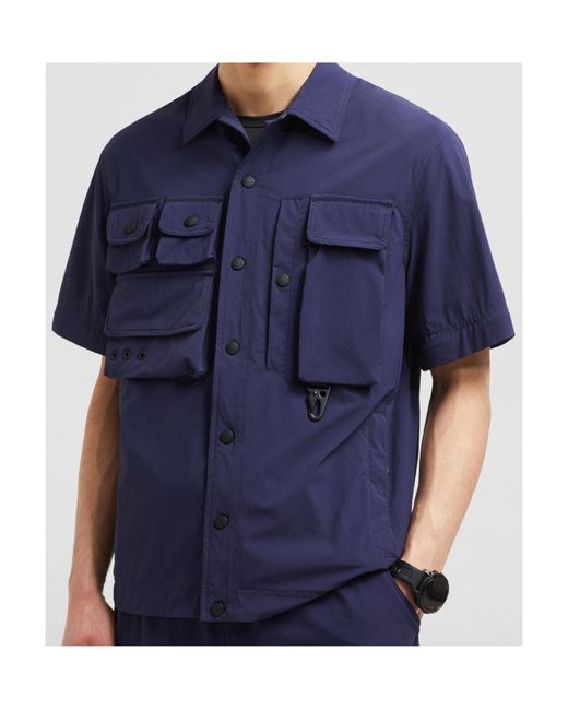 Moncler Blue Tatra 2-In- Water-Repellent Field Jacket for men