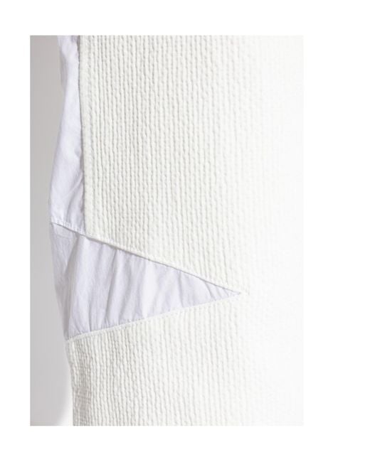 Tory Burch White Straight Leg Pants