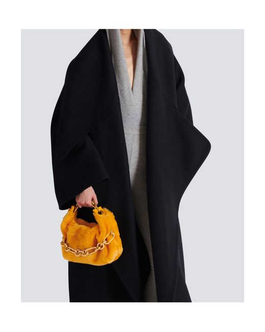 Balmain Orange Mini Sync Bag