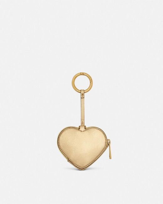 Versace Metallic Zipped Keychain Pouch
