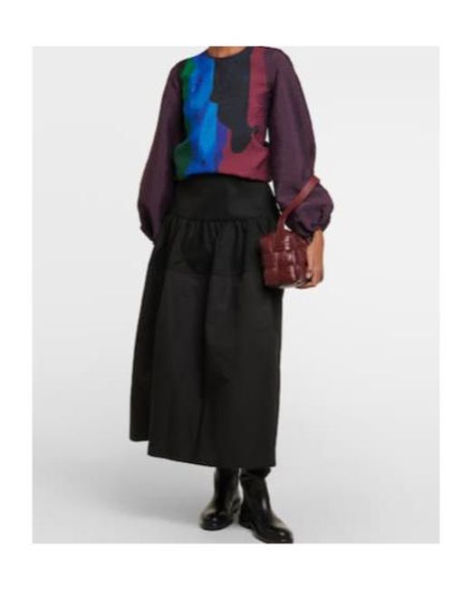 Roksanda Blue Printed Silk Blouse