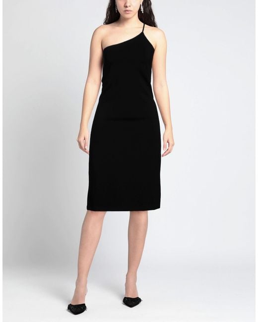 Rag & Bone Black Casual One-Shoulder Dress