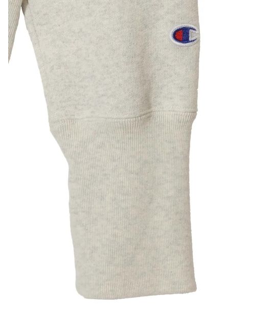 Undercover White X Champion Appliqu Sweatshirt for men