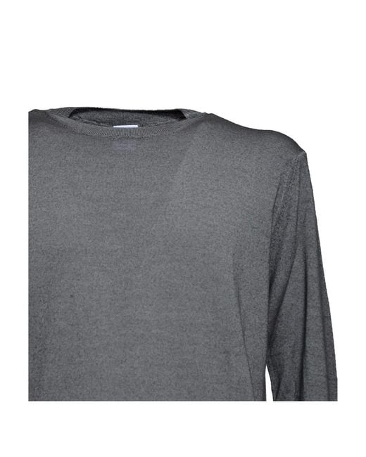 Aspesi Gray Fine Knitted Sweater for men