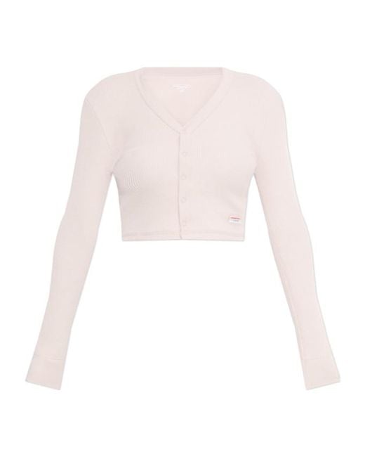 Alexander Wang White V-Neck Sweater