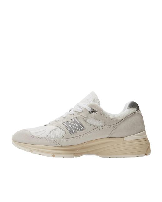 New Balance Gray 991V2 Lace-Up Sneakers for men