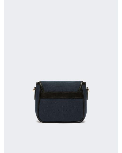 Weekend by Maxmara Blue Flap Shoulder Bag