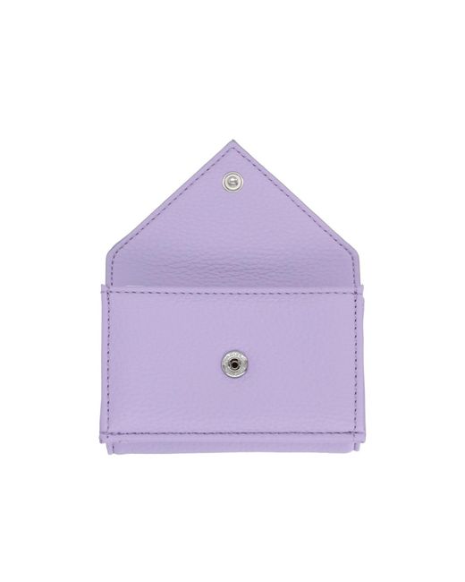Vivienne Westwood Purple Flap Card Wallet