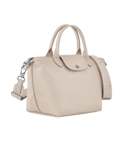 Longchamp White Le Pliage Xtra S Handbag