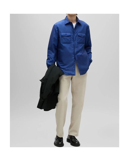 Aspesi Blue Camicia 13 Piu' Shirt for men
