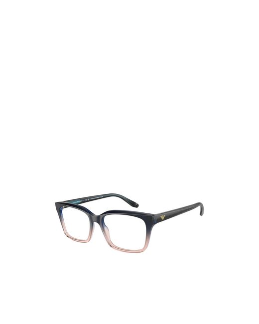 Emporio Armani White Full Frame Plain Mirror