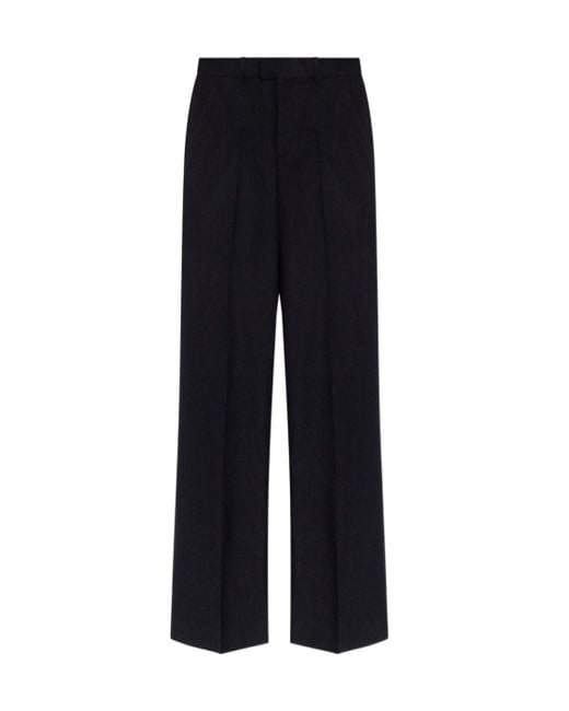 Ann Demeulemeester Black Maaike Pleat Front Trousers