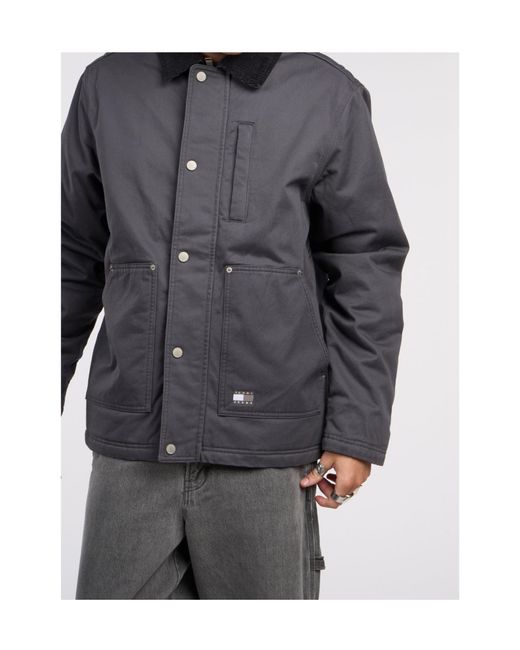 Tommy Hilfiger Gray Lapel Jacket for men