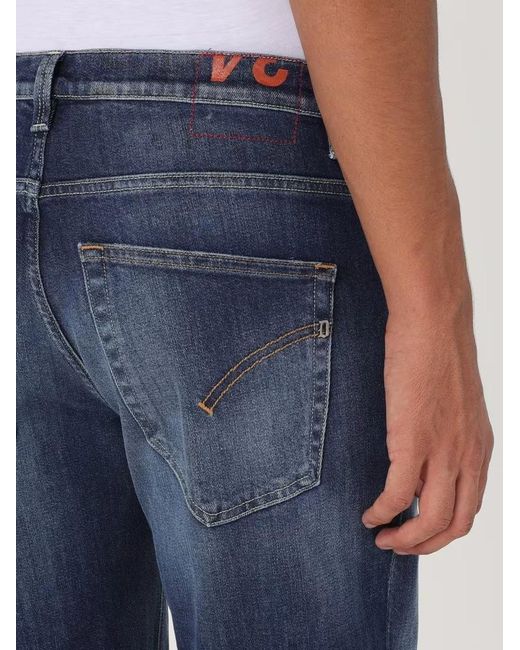 Dondup Blue Five-Pocket Denim Trousers for men