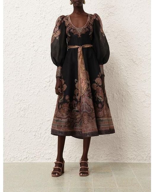 Zimmermann Black Dress