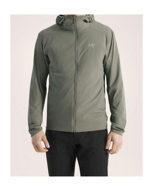 Arc'teryx Gray Atom Sl Hoody for men