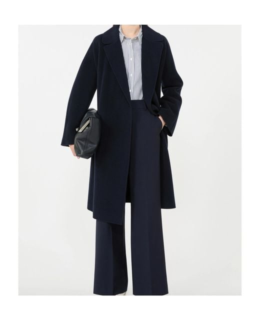 Weekend by Maxmara Blue Civada Belted Coat