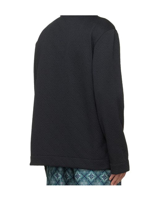 Casablanca Black Long-Sleeved Shirt for men