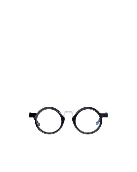 VAVA Eyewear White Round-Frame Eyeglasses for men