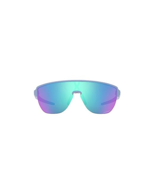 Oakley Blue Corridor Shield Sunglasses for men