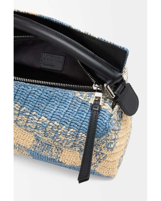 Loewe Blue Small Puzzle Edge Bag
