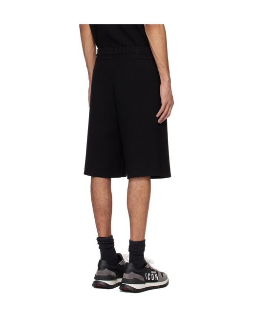 Mackage Black Beecher Shorts for men