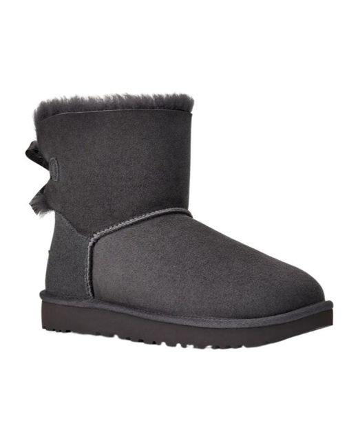 Ugg Black Bailey Bow Ii Sheepskin Boots