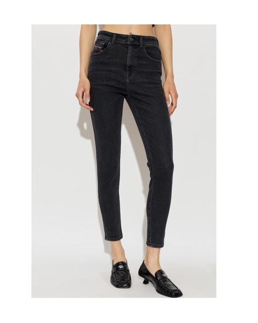 DIESEL Black Belt Loop Jeans