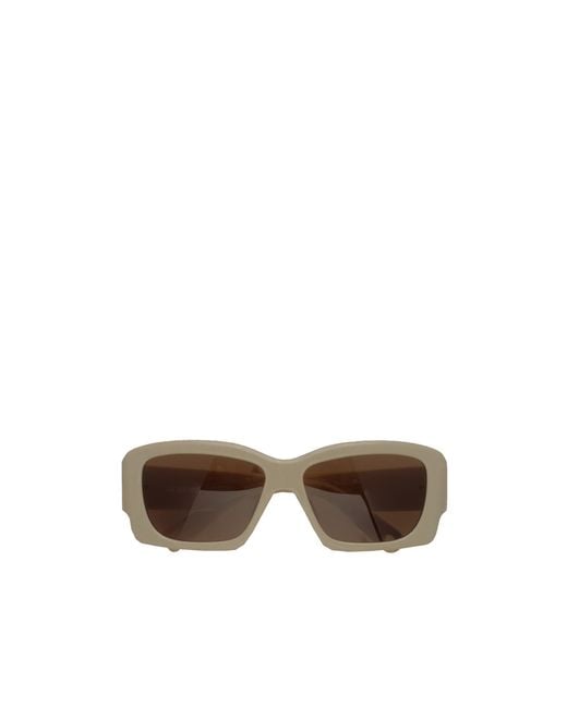 Linda Farrow Brown Full Frame Sunglasses