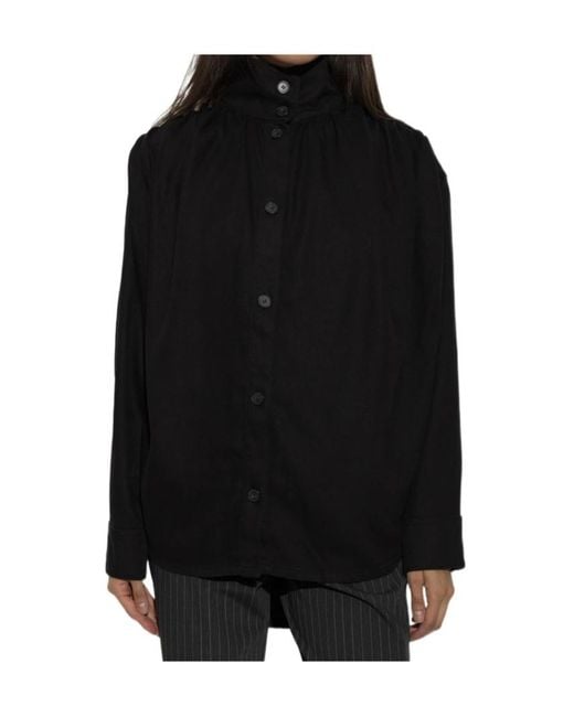 IRO Black Long-Sleeved Shirt