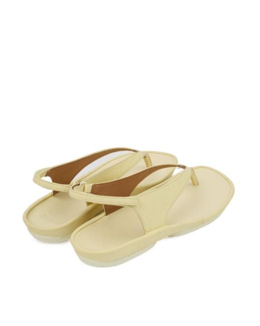 Camper Metallic Right Isla Leather Sandals