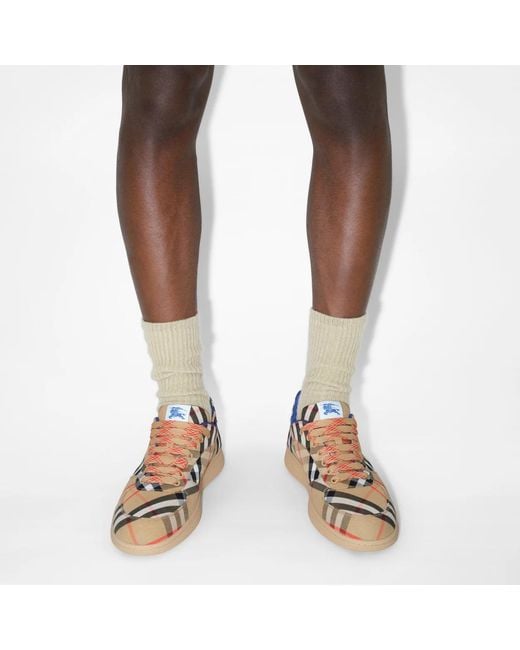 Burberry Brown Sneakers for men