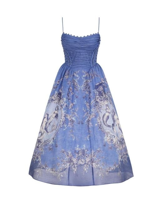 Zimmermann Blue Midi Dresses