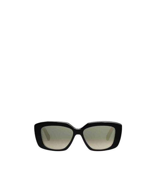 Céline Black Logo Sunglasses