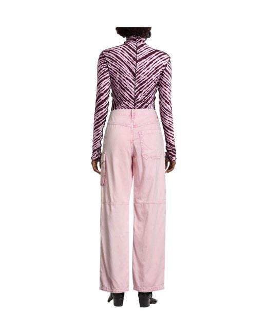 Rag & Bone Pink Workwear Jeans